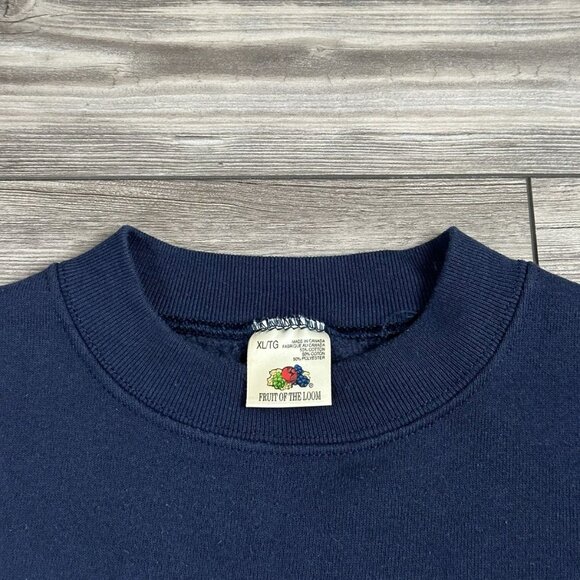 Vintage 90’s Toronto Blue Jays World Series Navy Crewneck - Picture 3 of 3